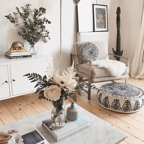 Why I believe Modern and Bohemian interior styles fuse well and create amazing spaces.