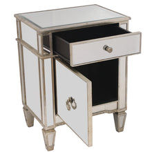 Load image into Gallery viewer, Elle Bliss Mirrored Cabinet - 1 Drawer 1 Door