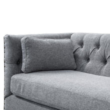 Load image into Gallery viewer, Abigail 3 Seater Sofa - Graphite Grey - Modern Boho Interiors