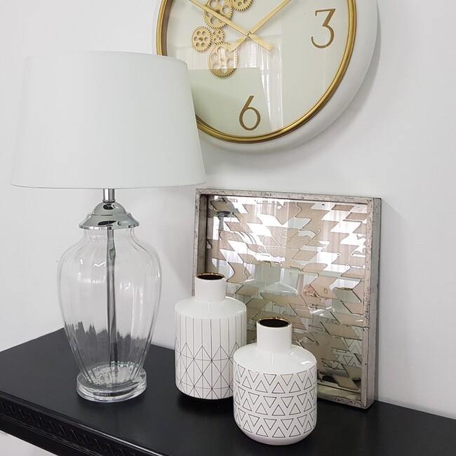 Ada Table Lamp - White - Modern Boho Interiors