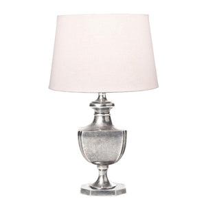 Albany Table Lamp - Antique Silver - Modern Boho Interiors