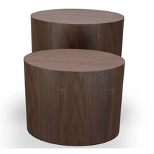 Load image into Gallery viewer, Albin Side Tables - Walnut - Modern Boho Interiors