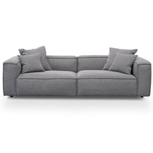 Load image into Gallery viewer, Alessia 3 Seater Sofa With Cushion And Pillow - Oslo Grey - Modern Boho Interiors