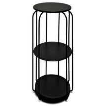 Load image into Gallery viewer, Alicia Side Table - Black - Modern Boho Interiors