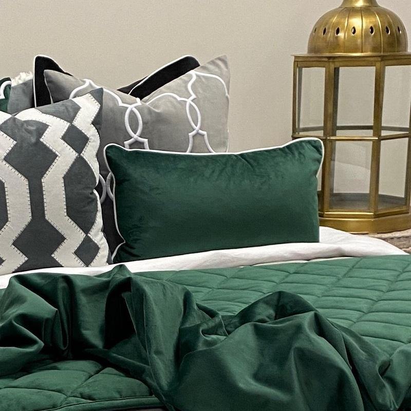 Allure Comforter - Green - Modern Boho Interiors