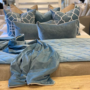 Allure Comforter - Ocean Blue - Modern Boho Interiors
