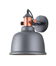 Load image into Gallery viewer, Alto Adjustable Bell Wall Lamp - Grey/Copper - Modern Boho Interiors