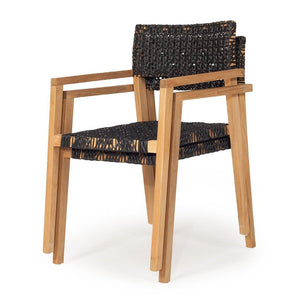 Anabelle Outdoor Chair (Set of 2) - Black - Modern Boho Interiors