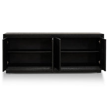 Load image into Gallery viewer, Annular Buffet Unit 2m - Textured Black - Modern Boho Interiors