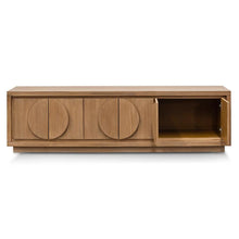Load image into Gallery viewer, Annular Entertainment Unit 2m - Dusty Oak - Modern Boho Interiors
