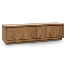 Load image into Gallery viewer, Annular Entertainment Unit 2m - Dusty Oak - Modern Boho Interiors
