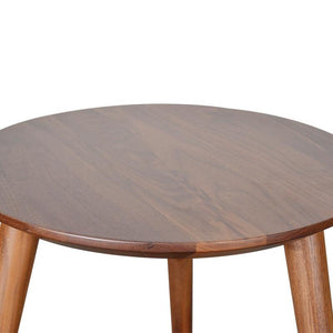Aria Side Table - Walnut - Modern Boho Interiors