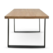 Load image into Gallery viewer, Asha Dining Table 1.7m - Natural Reclaimed Elm Wood - Modern Boho Interiors