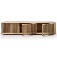 Load image into Gallery viewer, Asher Entertainment Unit 2m - Natural Ash Veneer - Modern Boho Interiors