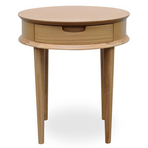 Asta Side Table (Tall) - Natural - Modern Boho Interiors