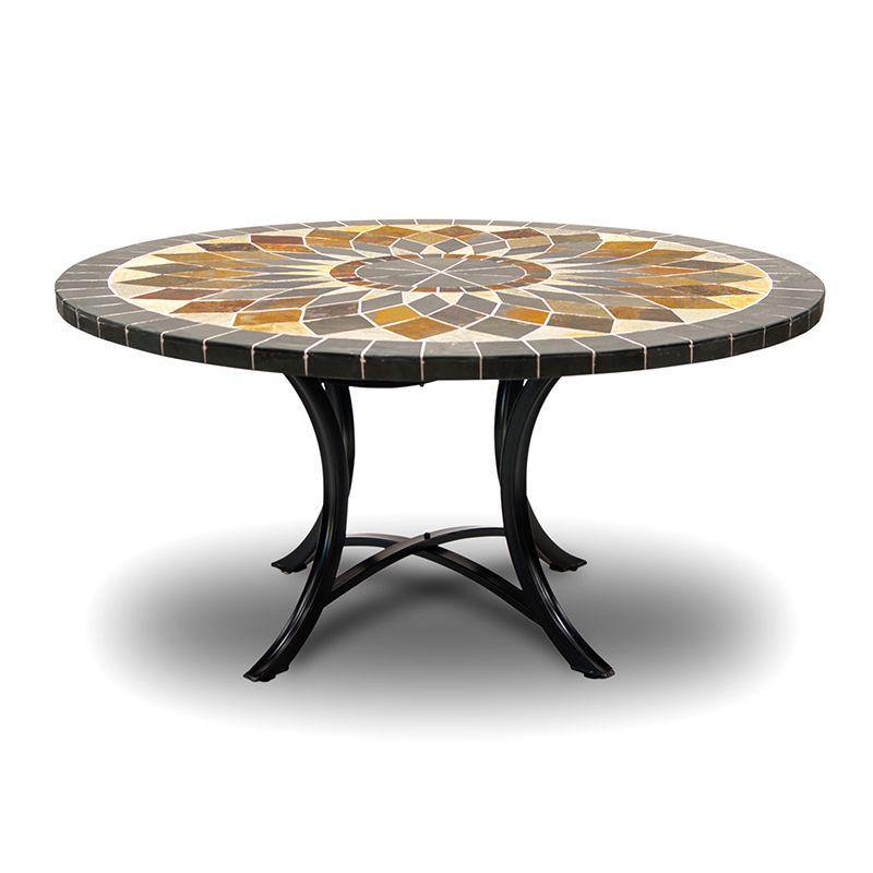 Aurora Slate Stone Table - 150cm - Modern Boho Interiors
