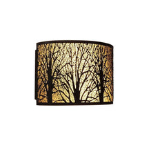 Load image into Gallery viewer, Autra Interior Wall Light - Aged Bronze with Amber Lining - Modern Boho Interiors