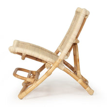 Load image into Gallery viewer, Avalon Folding Chair - Natural - Modern Boho Interiors