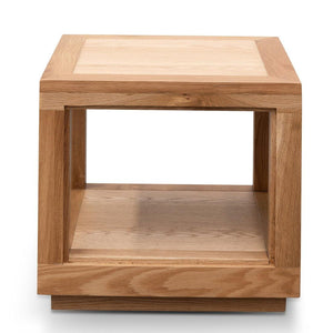 Avalon Side Table - Oak Veneer - Modern Boho Interiors