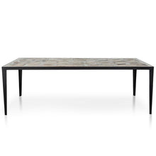 Load image into Gallery viewer, Aztec Dining Table - Dark Natural - Modern Boho Interiors