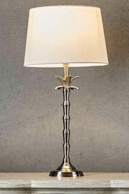Bahama Table Lamp Base (Small) - Silver - Modern Boho Interiors
