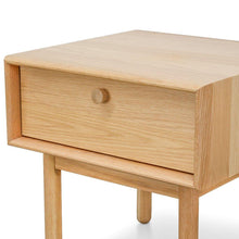 Load image into Gallery viewer, Balboa Side Table With Drawer - Natural - Modern Boho Interiors