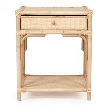 Load image into Gallery viewer, Belize Bedside Table - Natural - Modern Boho Interiors