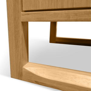 Bendalong Bedside Table - Natural Oak - Modern Boho Interiors