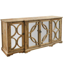 Load image into Gallery viewer, Benedict Sideboard (Mirrored Doors) - Natural - Modern Boho Interiors