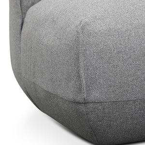 Benny Lounge Chair - Light Grey - Modern Boho Interiors