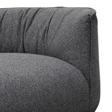 Load image into Gallery viewer, Benny Lounge Chair With Chaise - Dark Grey - Modern Boho Interiors