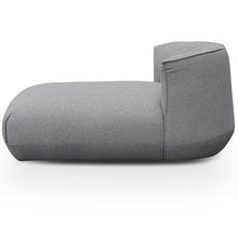 Load image into Gallery viewer, Benny Lounge Chair With Chaise - Light Grey - Modern Boho Interiors