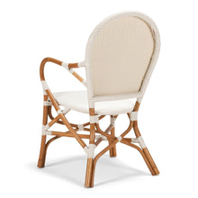 Load image into Gallery viewer, Bistro Chair - All White Weaving - Modern Boho Interiors