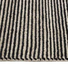 Load image into Gallery viewer, Bohemian Ribbed Rug 250x350 - Charcoal - Modern Boho Interiors