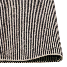 Load image into Gallery viewer, Bohemian Ribbed Rug 350x450 - Charcoal - Modern Boho Interiors