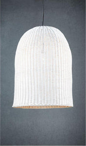 Bowerbird Hanging Lamp (Large) - White - Modern Boho Interiors