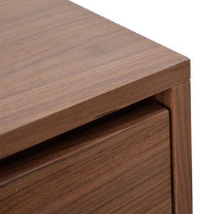 Braxton Bedside Table - Walnut - Modern Boho Interiors