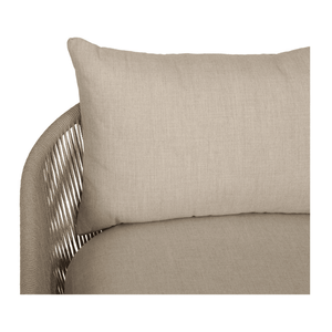 Bronte Outdoor Armchair - Light Grey - Modern Boho Interiors