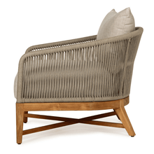 Load image into Gallery viewer, Bronte Outdoor Armchair - Light Grey - Modern Boho Interiors