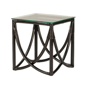 Bryelle Side Table - Black - Modern Boho Interiors