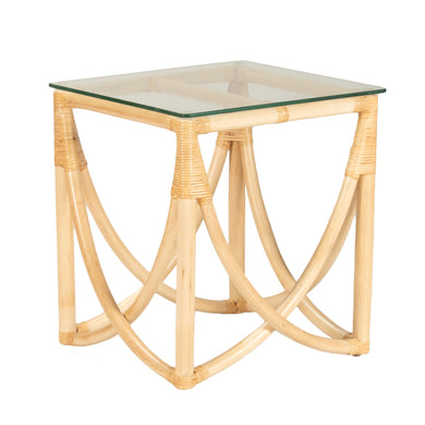 Bryelle Side Table - Natural - Modern Boho Interiors