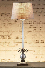 Load image into Gallery viewer, Caribbean Table Lamp Base - Antique Silver - Modern Boho Interiors