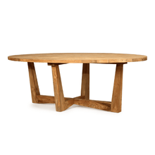 Load image into Gallery viewer, Carties Oval Dining Table 2.4m - Modern Boho Interiors