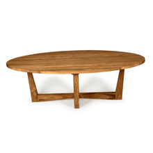 Load image into Gallery viewer, Carties Oval Outdoor Dining Table 2.4m - Modern Boho Interiors