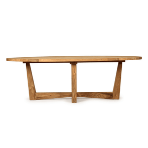 Carties Oval Outdoor Dining Table 2.4m - Modern Boho Interiors