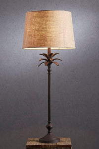 Casablanca Table Lamp Base - Bronze - Modern Boho Interiors