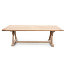 Load image into Gallery viewer, Chalet Dining Table 2.4m - Natural - Modern Boho Interiors