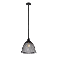 Load image into Gallery viewer, Chevral Bell Pendant Light - Modern Boho Interiors