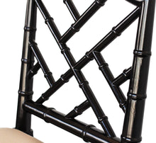 Load image into Gallery viewer, Chippendale Bar Stool - Black - Modern Boho Interiors