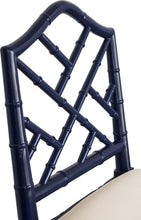 Load image into Gallery viewer, Chippendale Bar Stool - Navy - Modern Boho Interiors